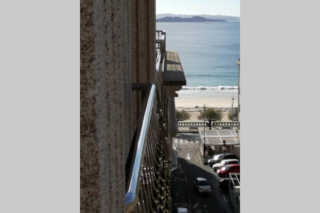 Apartamento Sanxenxo, 30 Metros Playa, Centrico. Exteriör bild